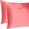 Homeroots 20 x 40 in. Coral Dreamy Silky Satin King Size Pillowcases 387838 - alternate 5